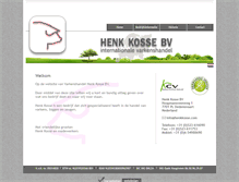 Tablet Screenshot of henkkosse.com